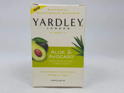 YARDLEY SOAP BR 4X4OZ ALOE VERA