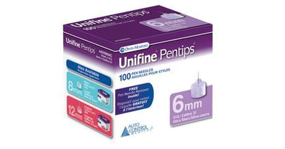 UNIFINE RAPIDFLOW 5MMX30G NDL 100CT