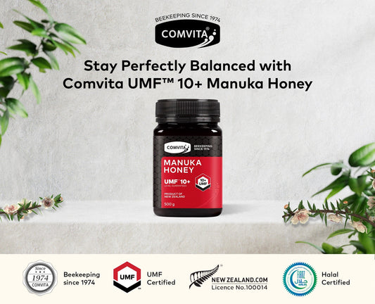 COMVITA HONEY,MANUKA,UMF 10+,RAW