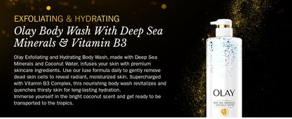 OLAY DEEP SEA MIN + COCONUT WTR WSH 20OZ