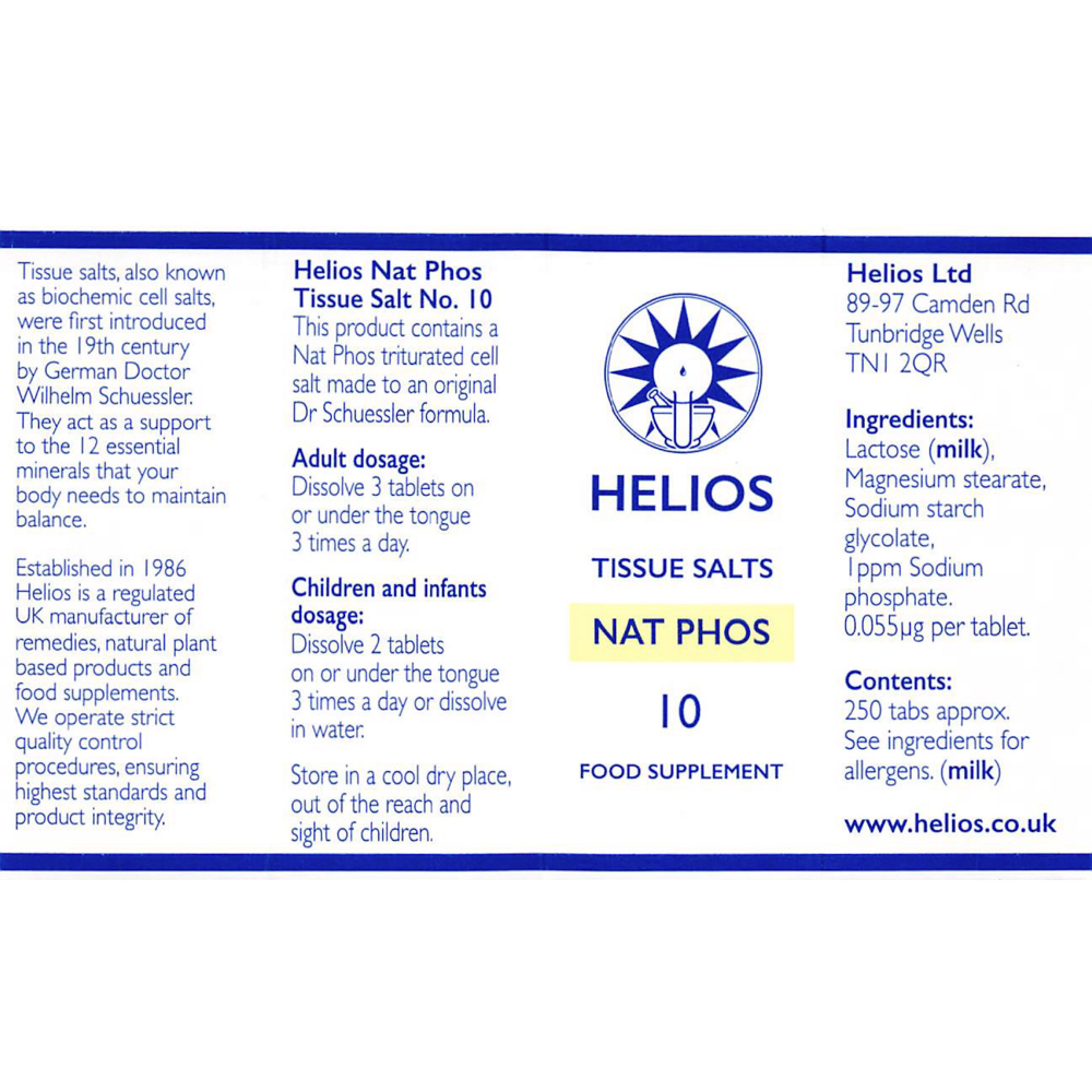 HYLAND'S NAT PHOS 6X #10 CELL SALT