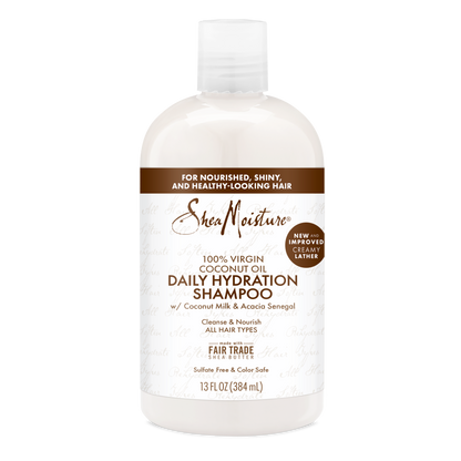 SheaMoisture 100% Virgin Coconut Oil Daily Hydration Shampoo