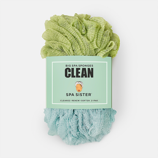 elle & kate Deluxe Shower Sponges, 3 count