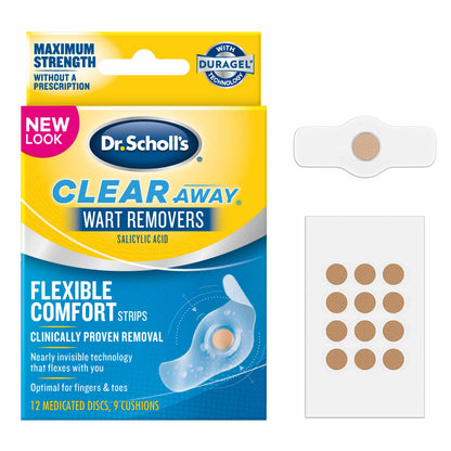 DR SCHOLLS CLEAR AWAY PLANTR PTCH 24CT