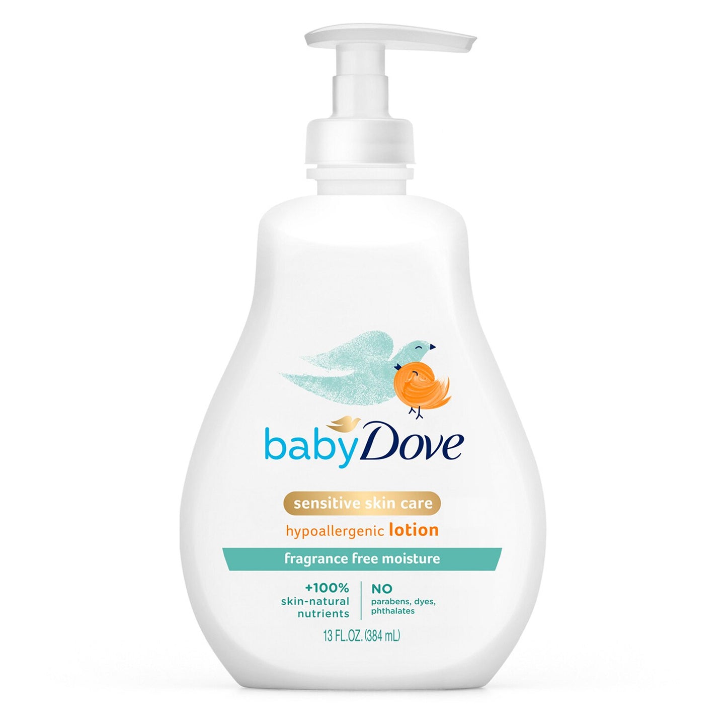 Dove Baby Lotion Sensitive Moisture Fragrance-Free 13oz