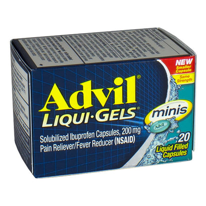 ADVIL LIQUI-GELS 200MG MINIS 80CT