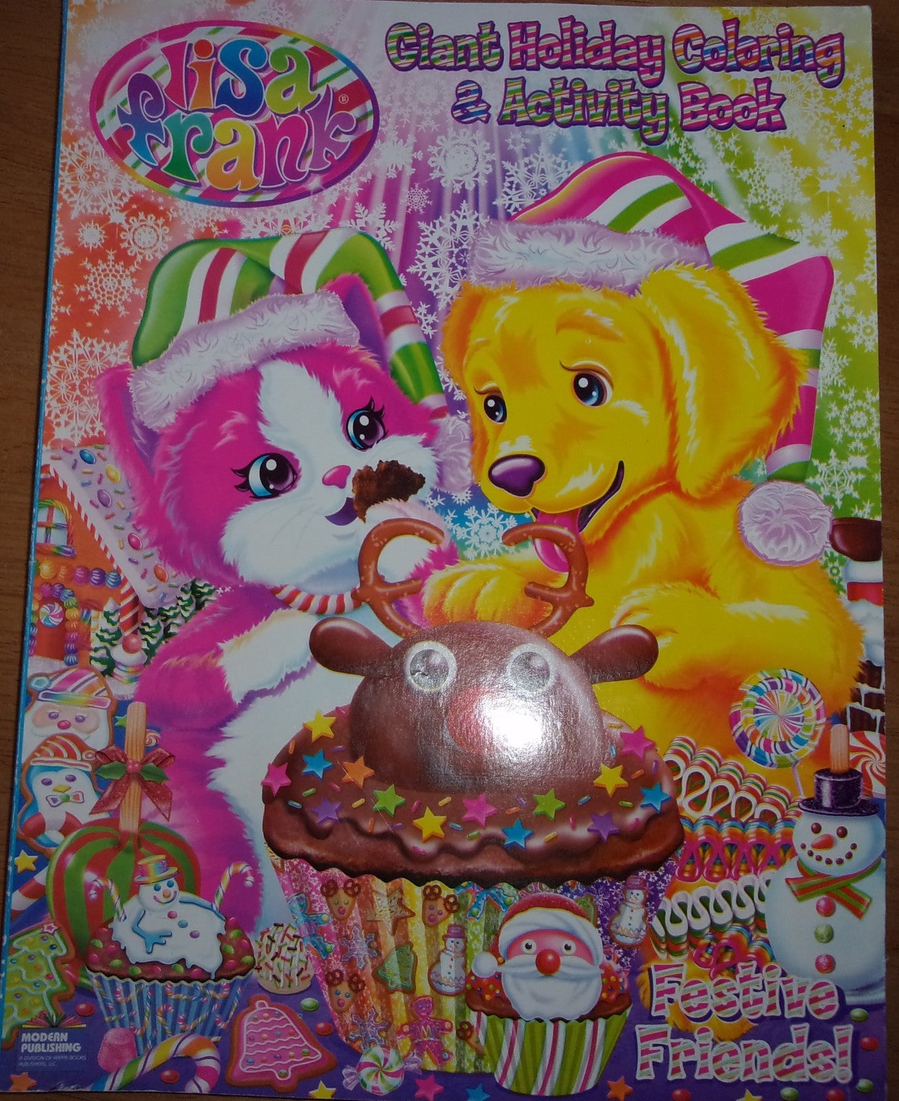 Lisa Frank Giant Coloring and Activity Book, 2 pack - Assorted