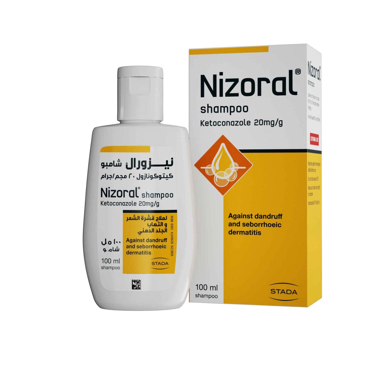 NIZORAL ANTI-DANDRUFF 1% SH 400ML
