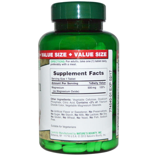 SNDE MAGNESIUM TB 500MG 200 CPLT