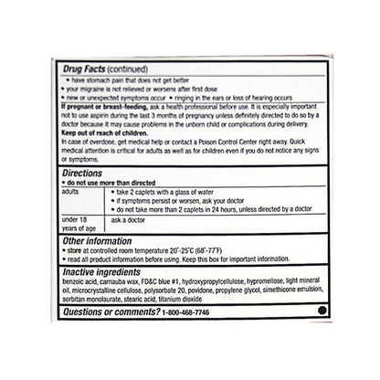 EXCEDRIN MIGRAINE CPL 24CT
