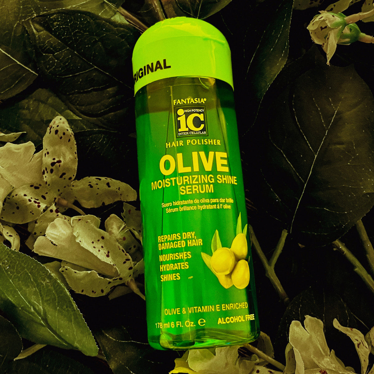 Fantasia Ic Serum Olive Moisturizing Shine 2oz (12in)