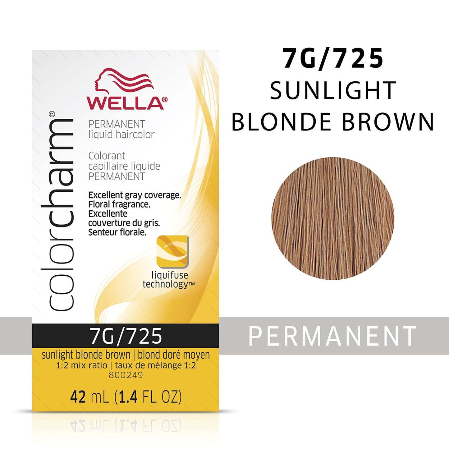 Wella Color Charm Liquid 7G/725 Sunlight Blonde Brown