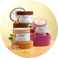 Dove Body Scrub 3.5oz Water Melon Sorbet