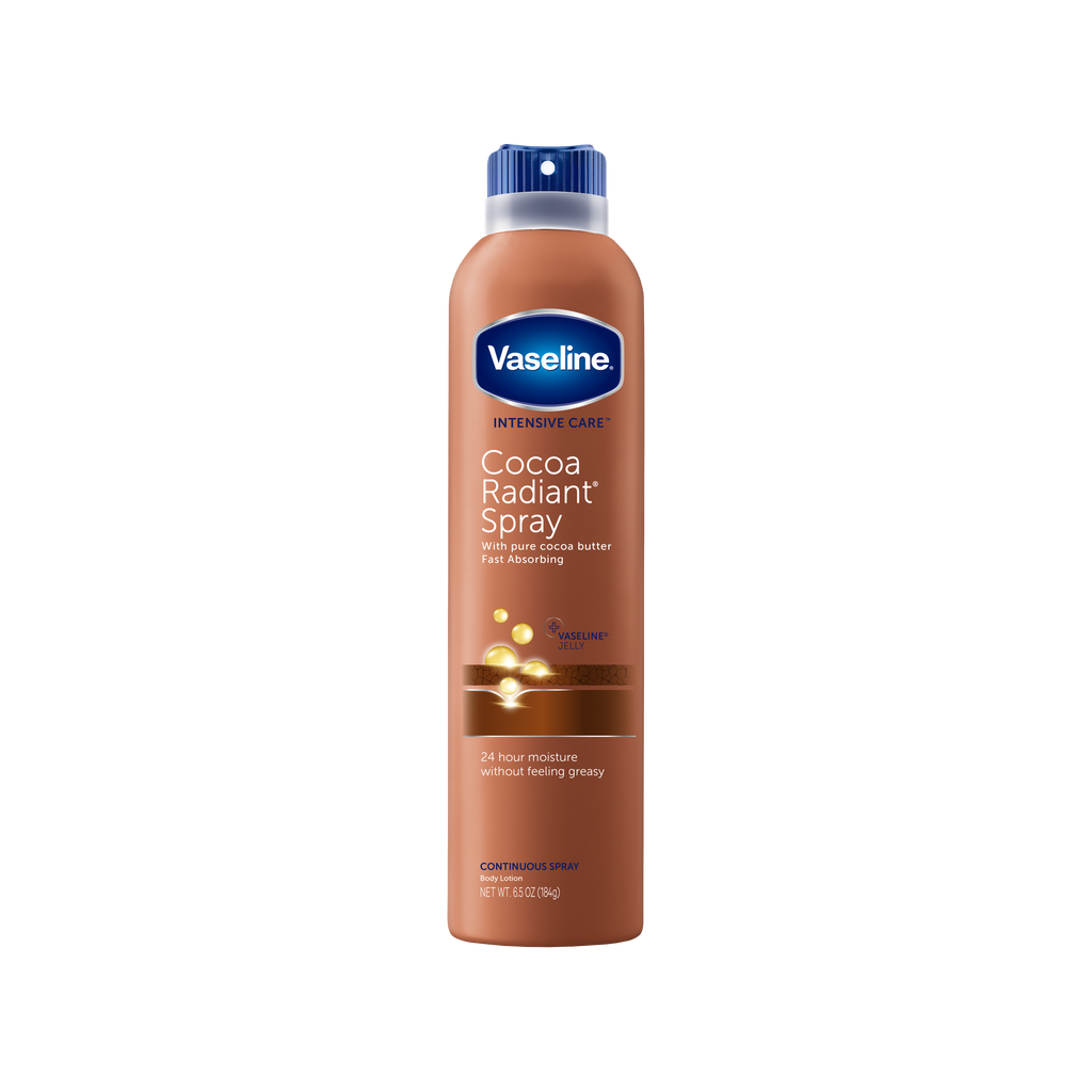 Vaseline Intensive Care Spray Moisturize Cocoa Radiant 6.5oz
