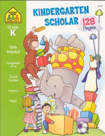 School Zone Kindergarten Scholar Workbook