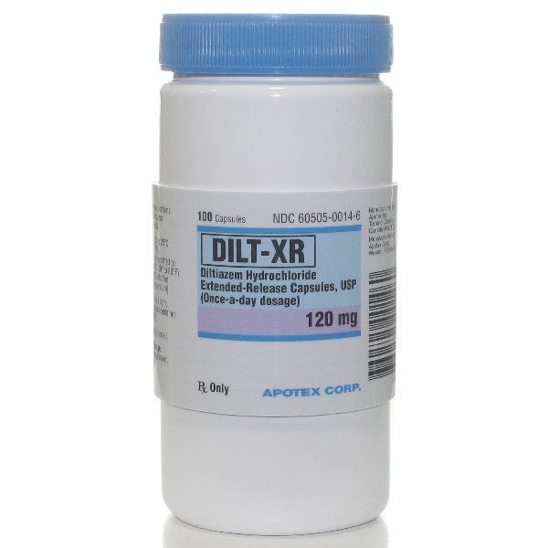 DILTIAZEM CP 120MG 500 ER 1/D