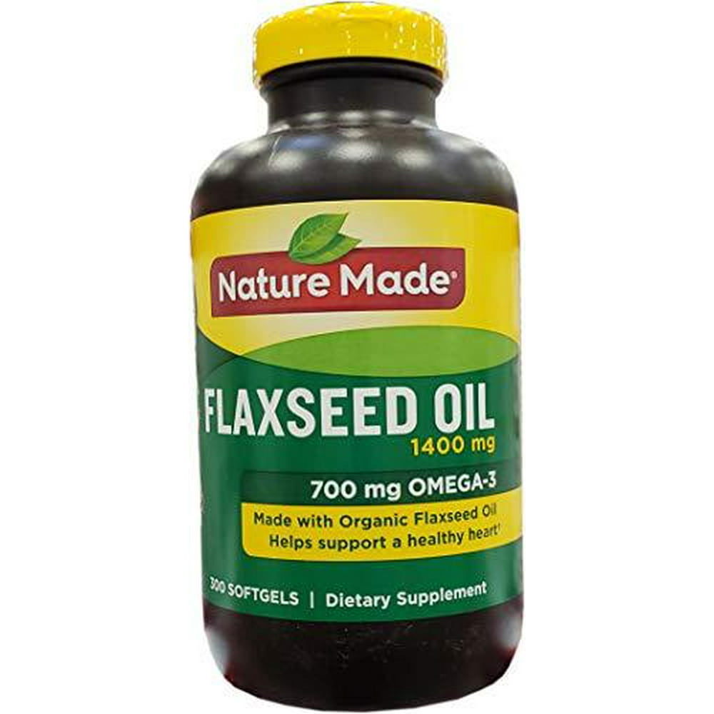 NM FLAXSEED OIL GC 1400MG 100