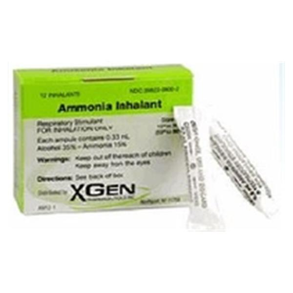 AMMONIA AMPOULE INHALANT 10CT X-GEN