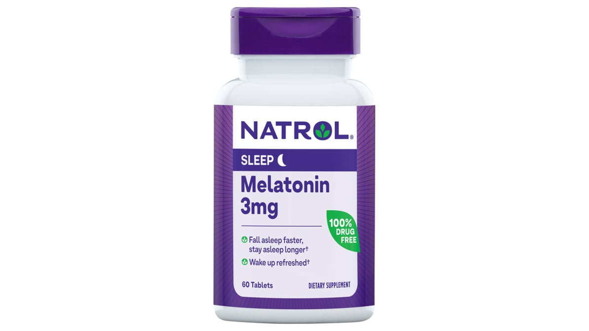 NATROL MELATONIN SLP TB 3MG 60