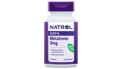 NATROL MELATONIN SLP TB 3MG 60