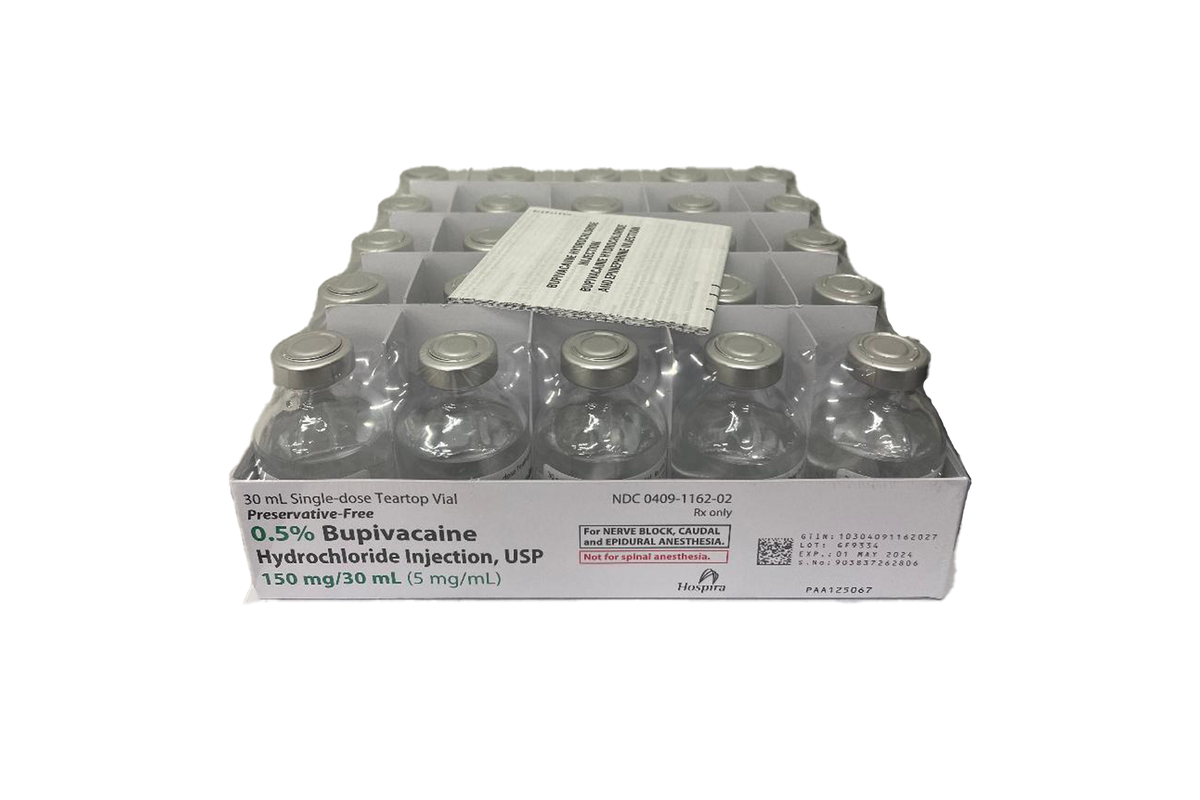 BUPIVACAINE SF 0.25% 25X10ML
