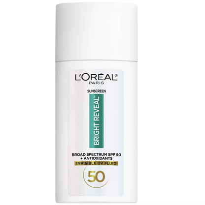 L'ORÉAL PARIS Bright Reveal Broad Spectrum SPF 50 Daily UV Lotion, 1.7 fl oz
