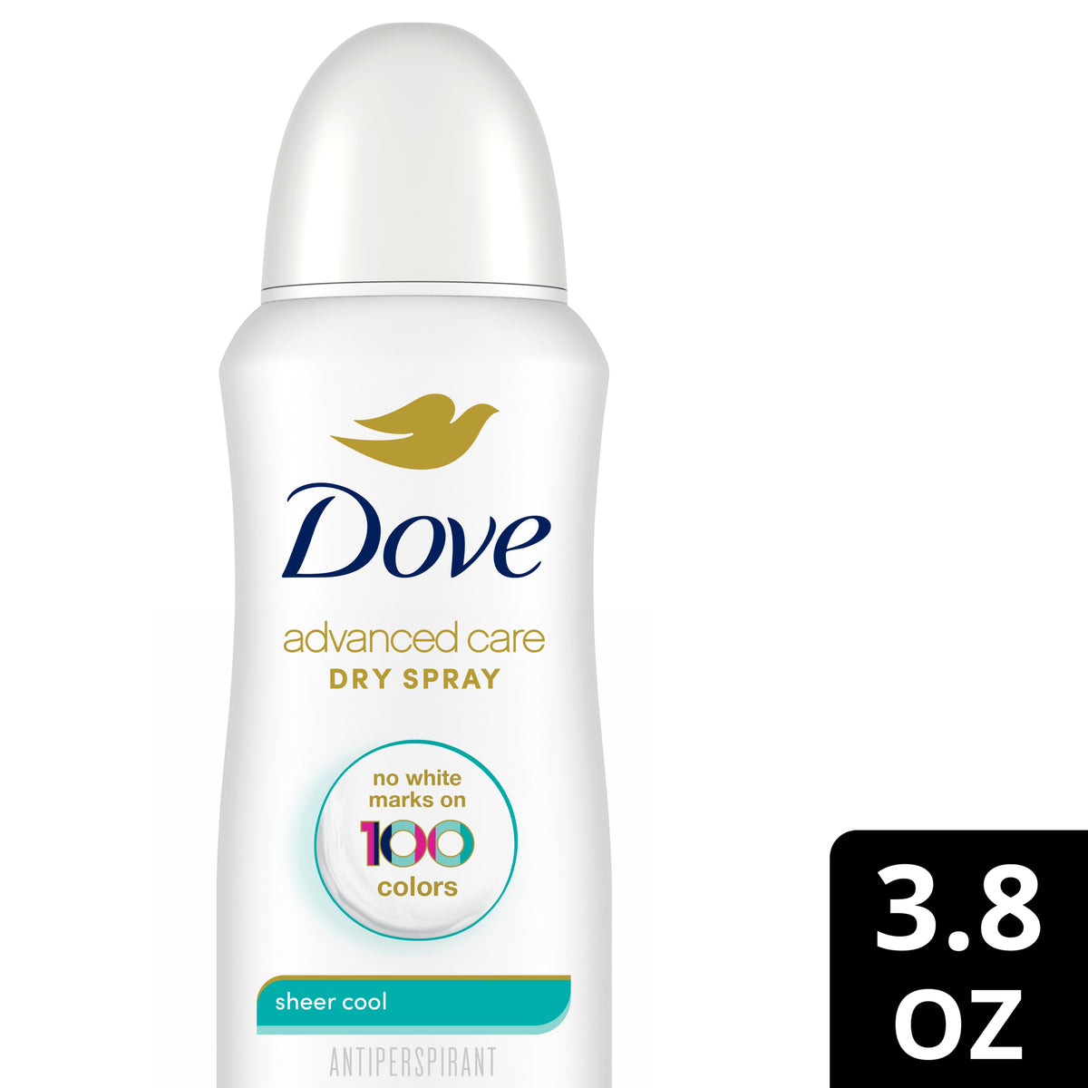 Dove Deodorant 3.8oz Dry Spray Invisible Sheer Cool