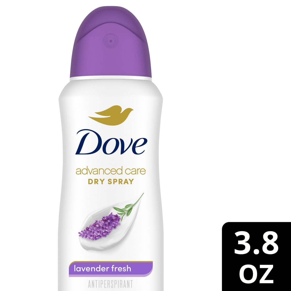 Dove Deodorant 3.8oz Dry Spray Lavender Fresh