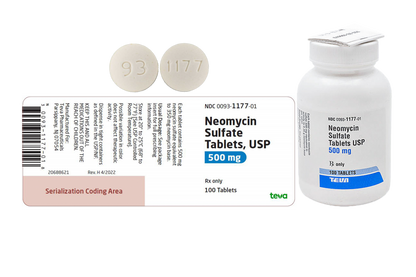 NEOMYCIN SULFATE TB 500MG 100