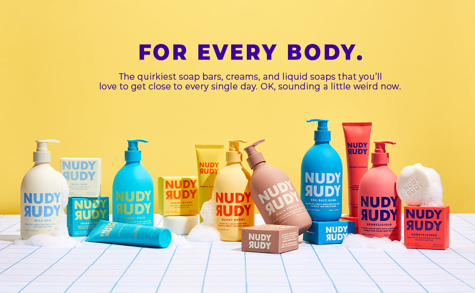 NUDY RUDY SOAP,BAR,SEA SALT SUDS