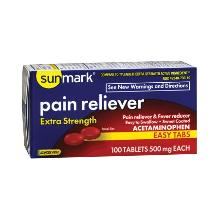ACETAMINOPHEN 500 MG TAB 100 (10X10) UD