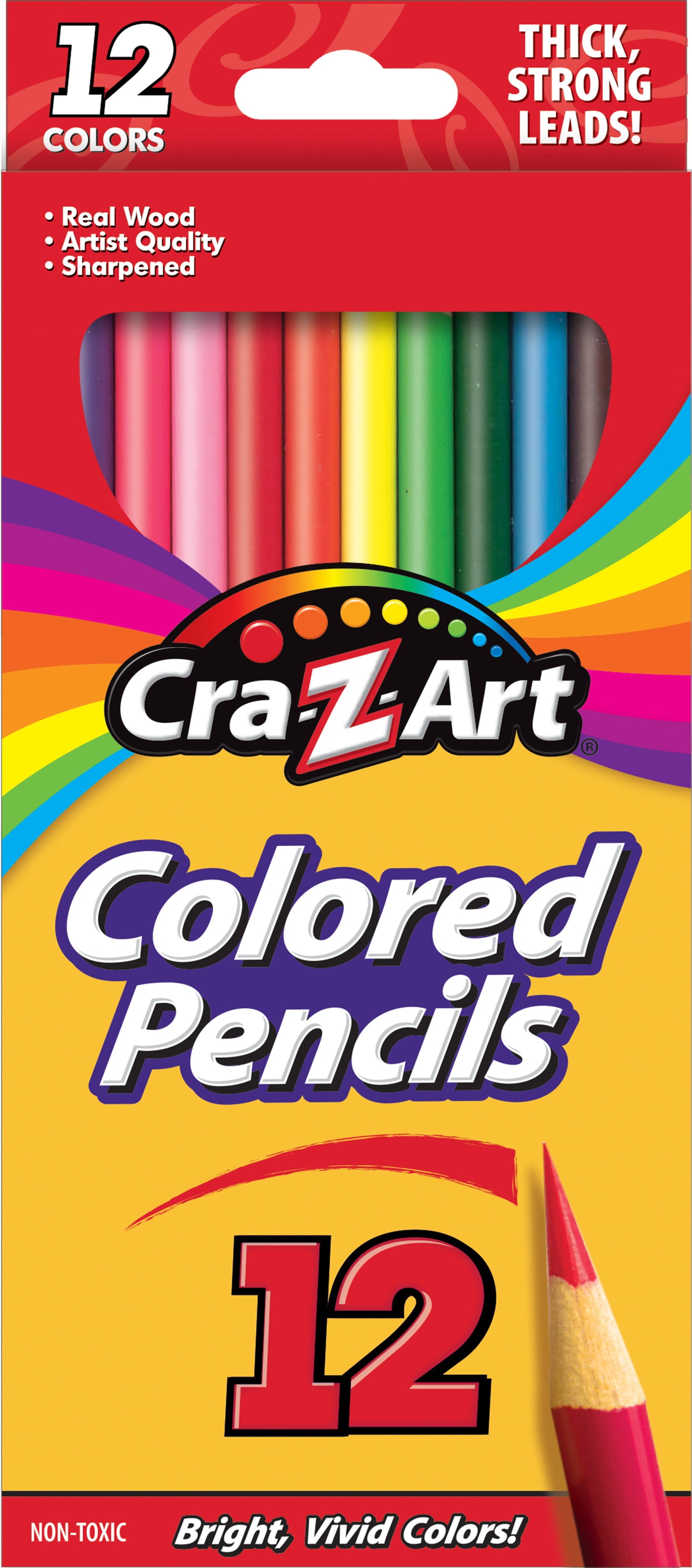 Cra-Z-Art Colored Pencils, 12 count
