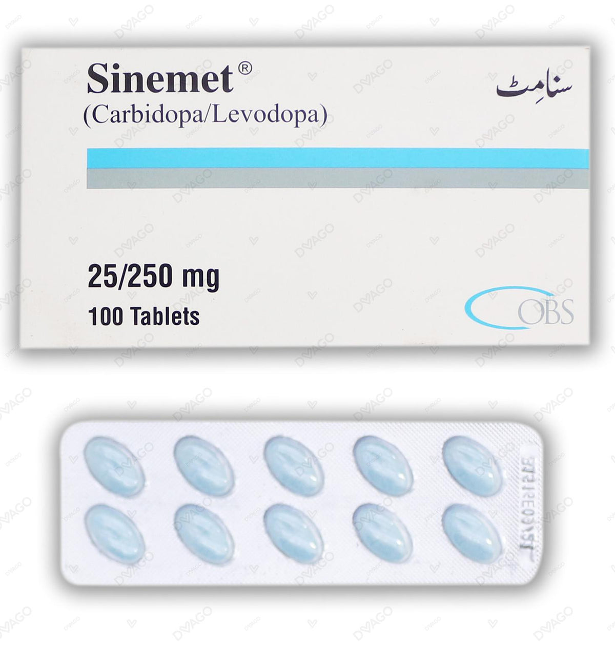 SINEMET TB 10-100MG 100