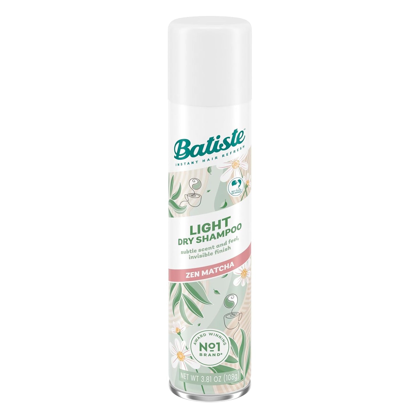 Batiste Dry Shampoo Light Zen Matcha 3.81oz