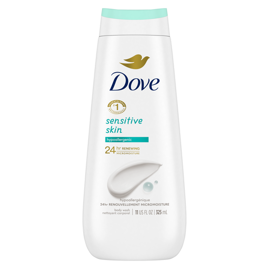 Dove Body Wash 12oz Sensitive Skin Hypoallergenic