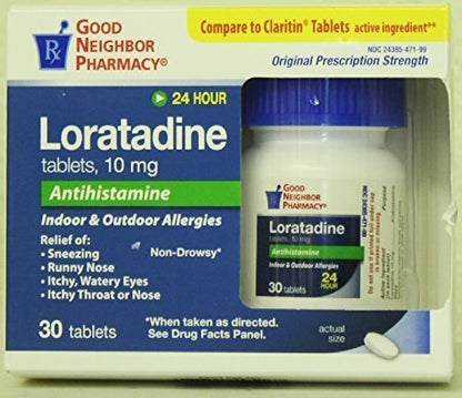 GNP LORATADIN 24HR 10 MG 100