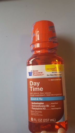 GNP NIGHT TIME CHRY CGH LIQ 8OZ