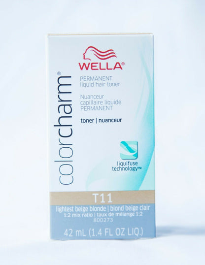 Wella Color Charm Liquid Toner #T11 Lightest Beige Blonde