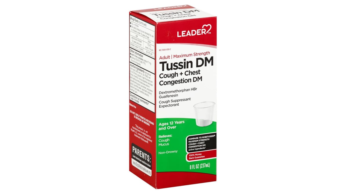 LDR TUSSIN LQ 200MG/10 118ML 4OZ