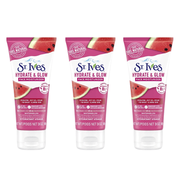 St Ives Face Moisturizer Watermelon Hydrate + Glow 3oz