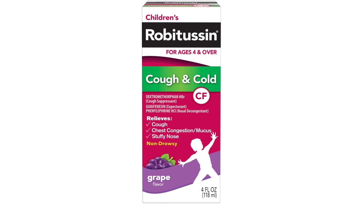 ROBITUSSIN 12HR COUGH RELIEF GRAPE 3OZ