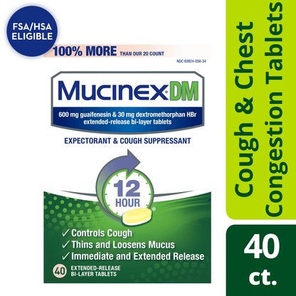 TTS MUCINEX DM12HR TB 600-30MG6X2