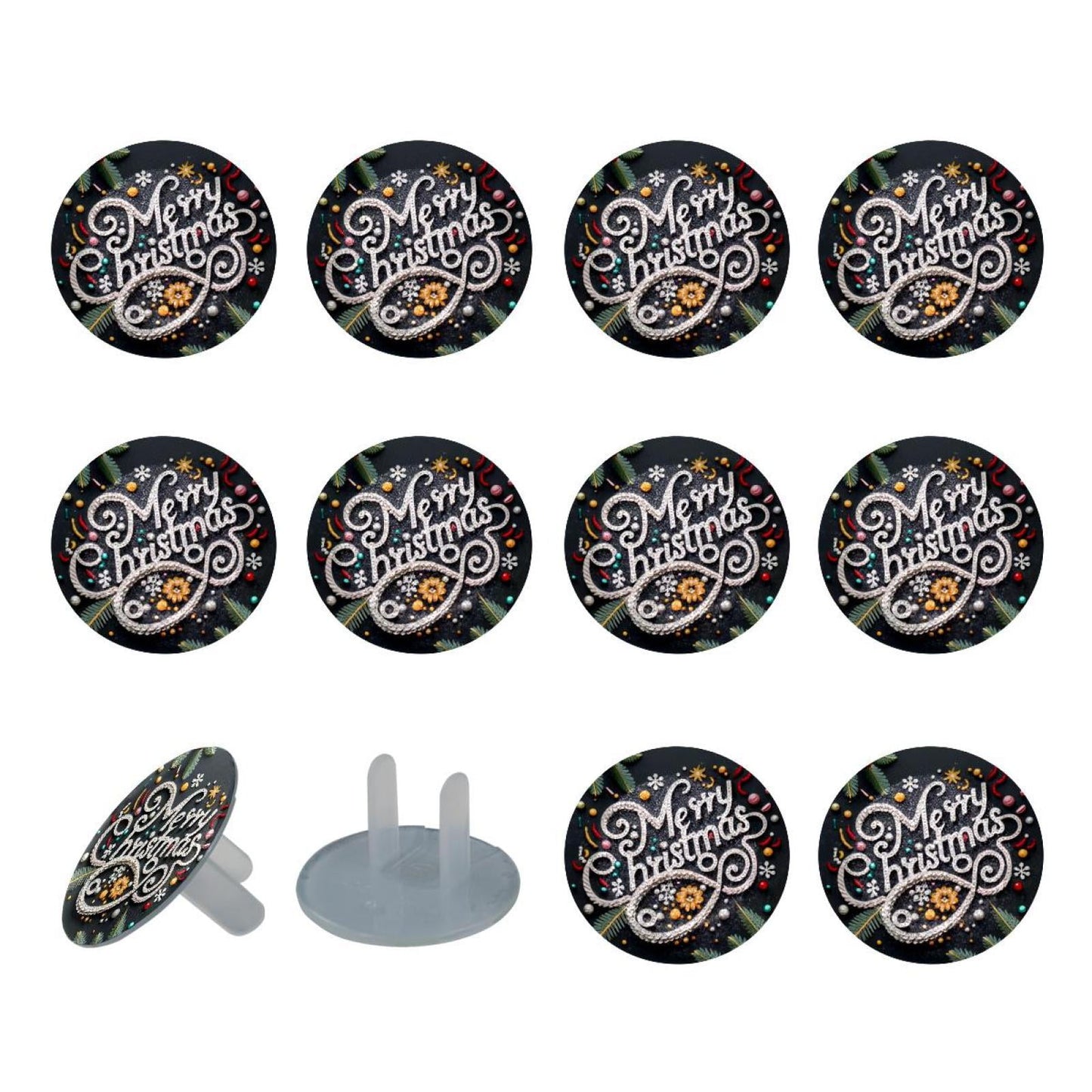 Babyking Shock Safety Outlet Guards, 12 count
