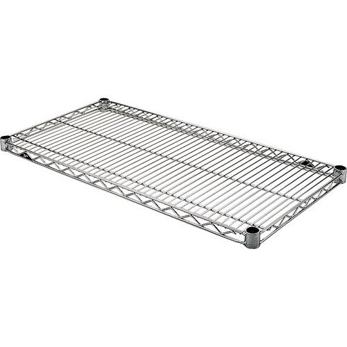 WIRE SHELF 18"X42" STAINLESS 4 CT DS