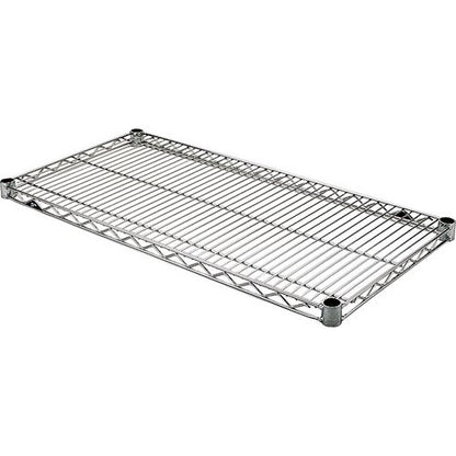 WIRE SHELF 18"X24" GALV STEEL 2 CT DS