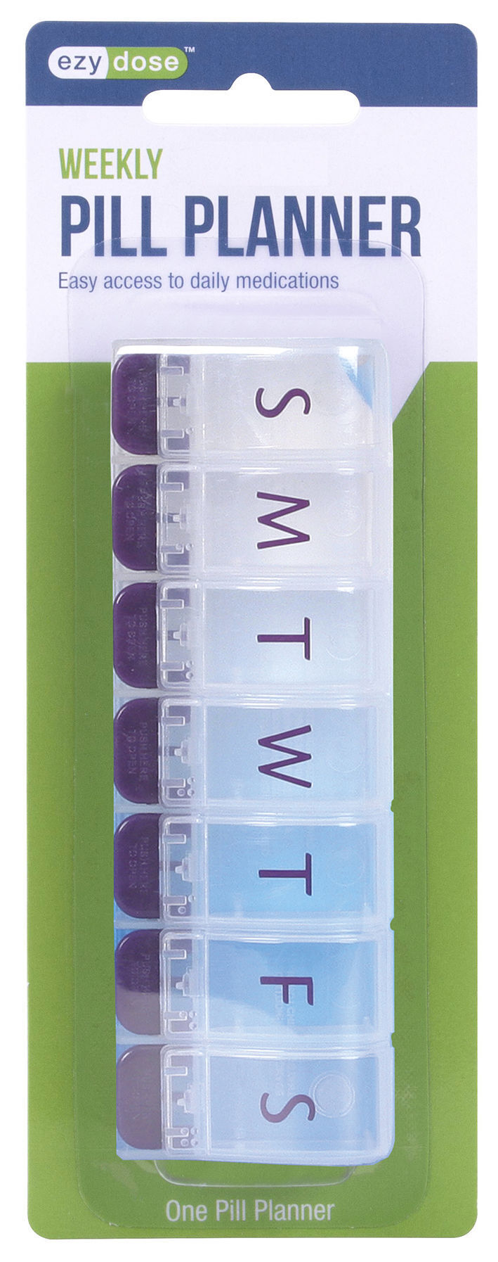 Ezy Dose Weekly (7-day) Stackable Pill Planner