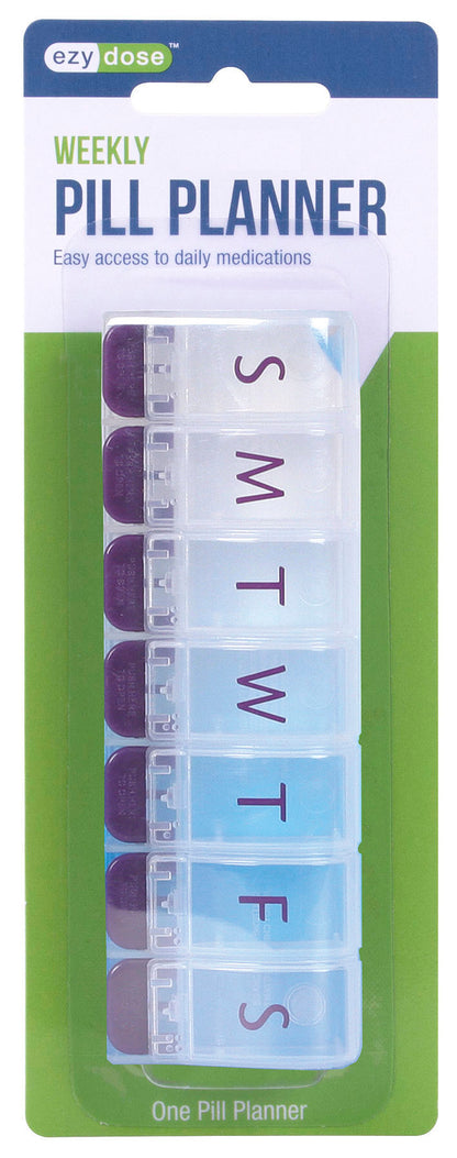 Ezy Dose Weekly (7-day) Stackable Pill Planner