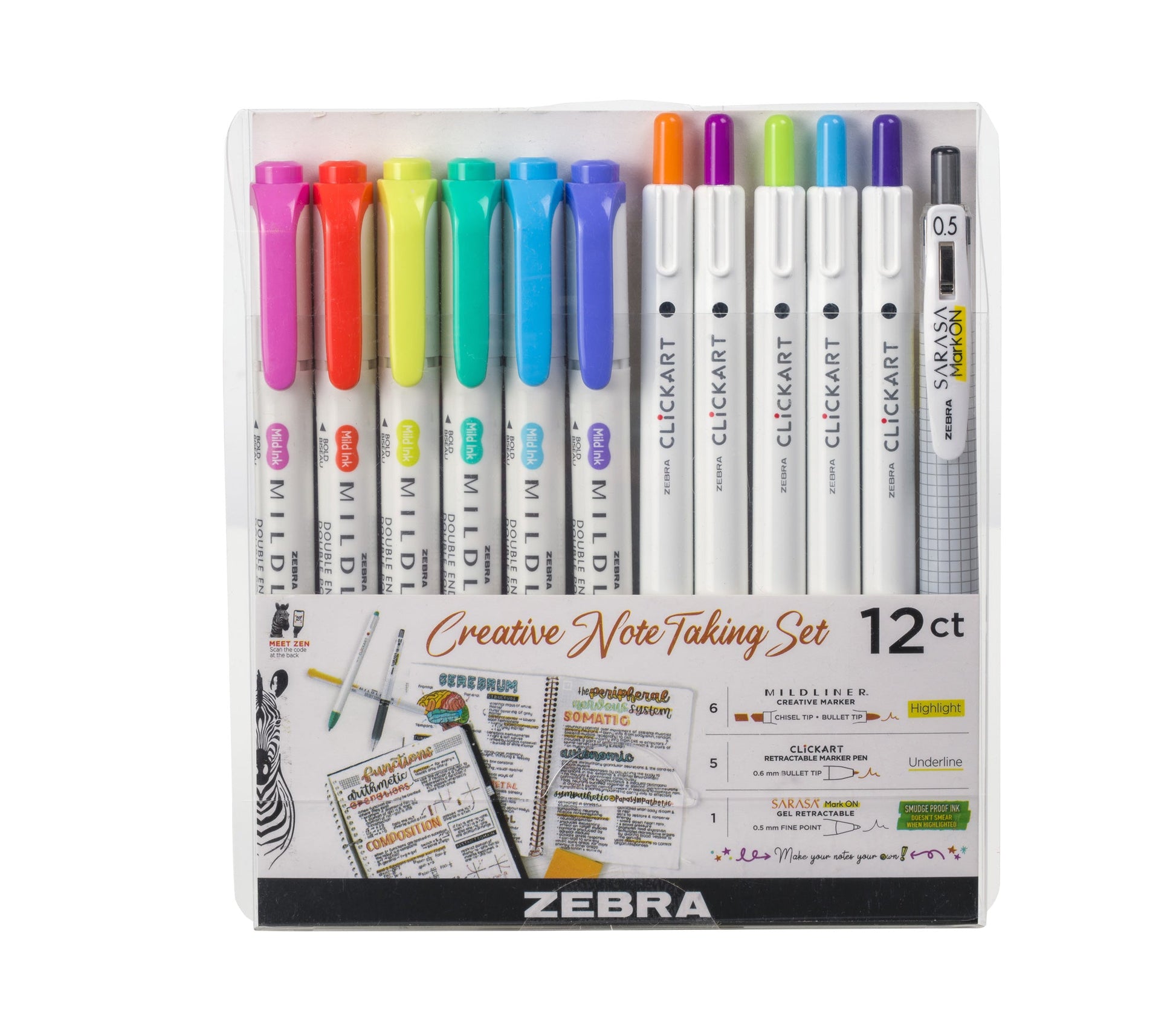 CREATIVE NOTETAKING SET 16PK