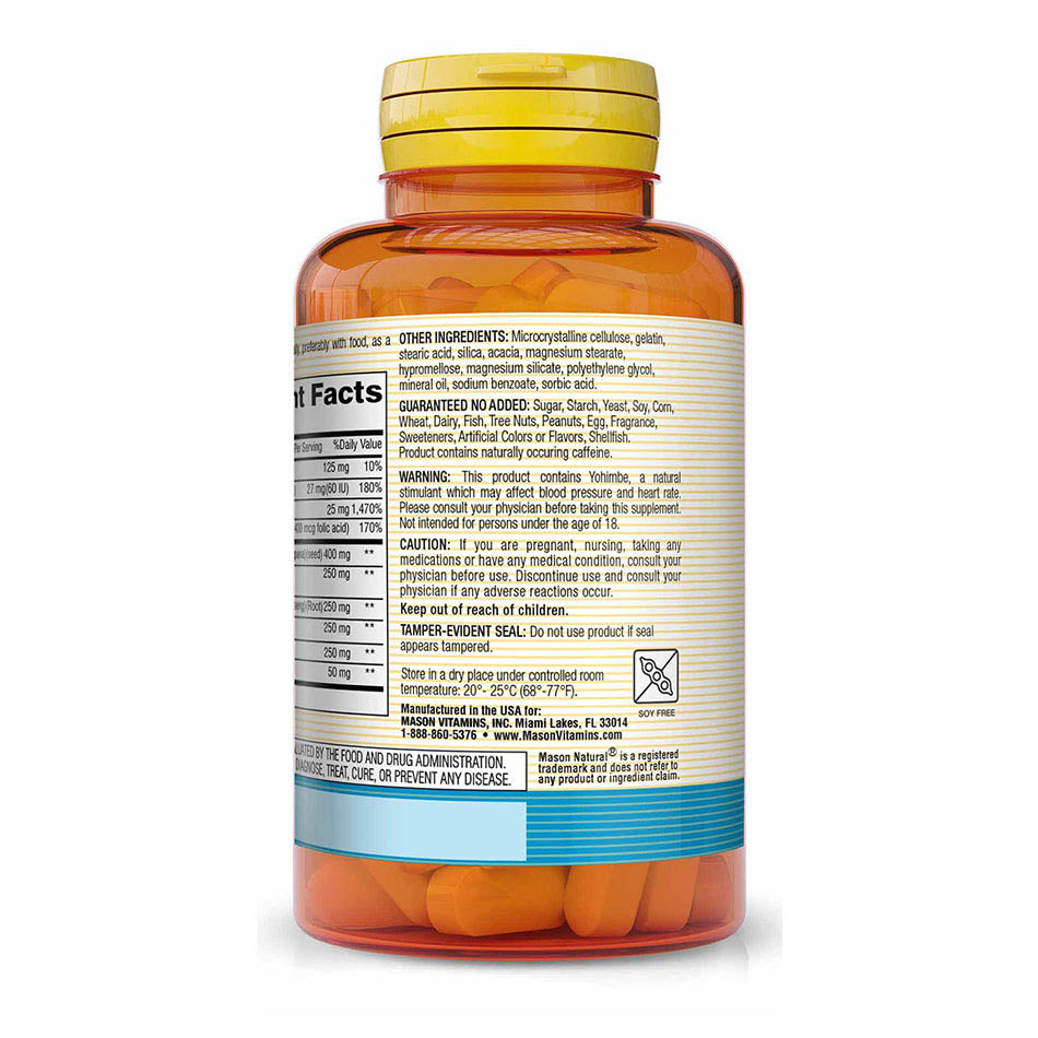MENS POTENT FORMULA TABLETS 60CT MASON
