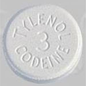 ACETAMIN/COD TB 300-30MG 1000  C3
